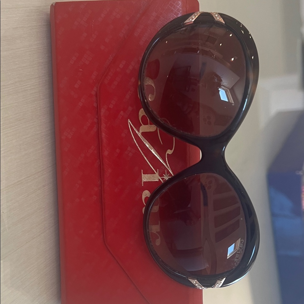 Caviar20 BrownSunglasses with Silver Details